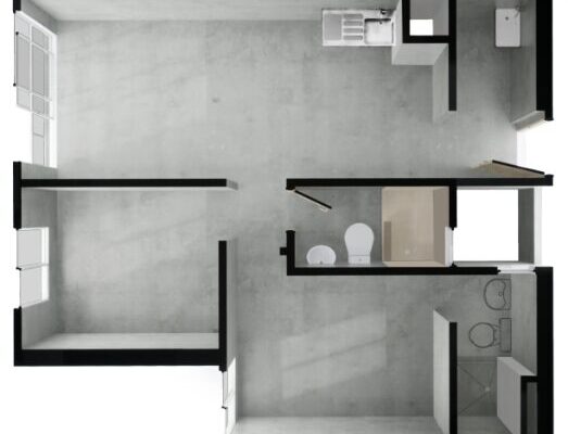 Planta 48.75 m2 torre 1
